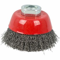 TORK CRAFT Wire Cup Brush Crimped Plain 60mmxm14 Bulk